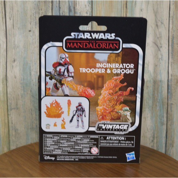 Hasbro Star Wars Incinerator Trooper and Grogu 3.75 in Action Figure - Picture 2 of 2